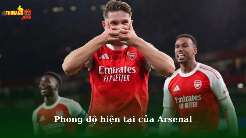 Phong độ hiện tại của Arsenal